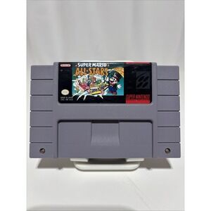 Super Mario All-Stars Super Nintendo Entertainment System 1993 SNES‎ Tested